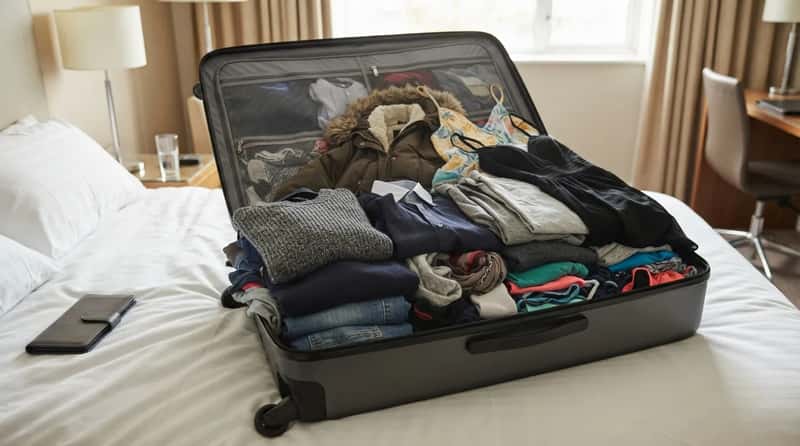 #9 - Packing "Just in Case" Outfits (Image Credits: Gemini)