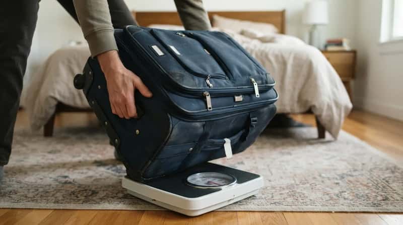 #7 - Trusting a Bathroom Scale Over a Luggage Scale (Image Credits: Gemini)