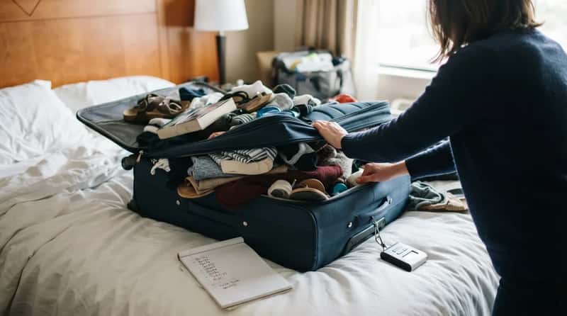 #6 - Packing Without a Checklist or Weight Tracking (Image Credits: Gemini)