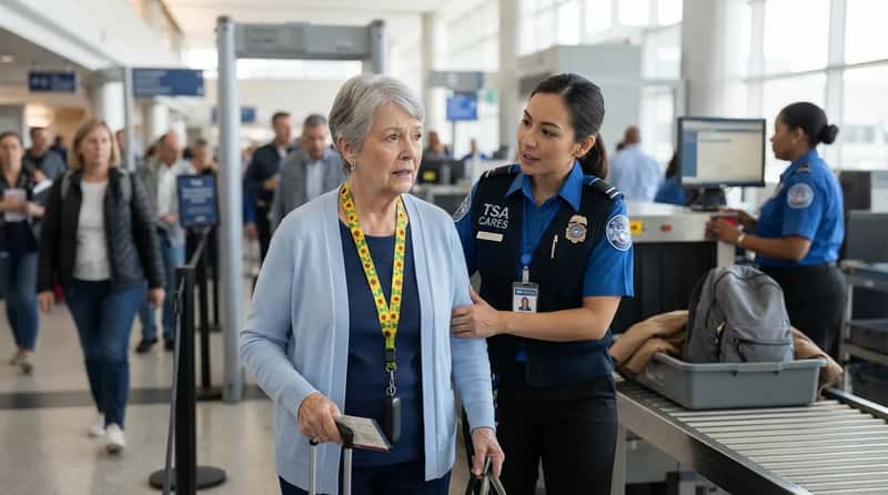 #4 - Cognitive and Dementia Support During Screening and Boarding (Image Credits: Gemini)