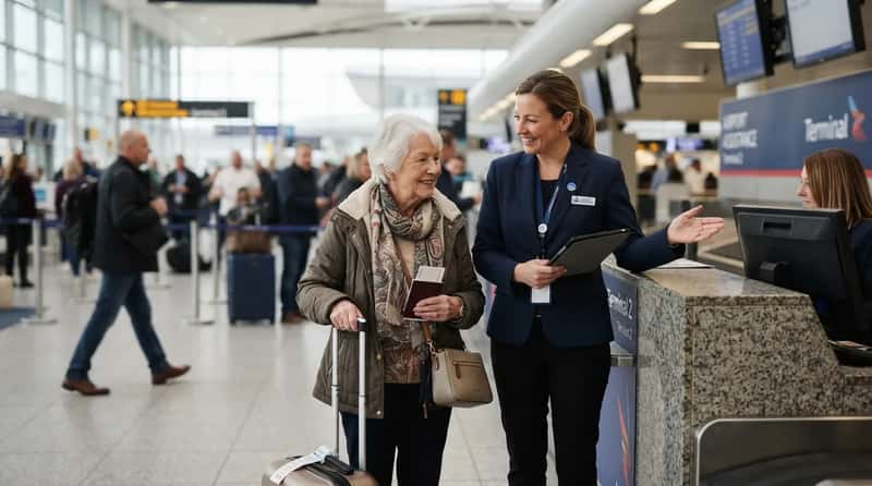 #3 - Escort and Companionship Services for Solo Senior Travellers (Image Credits: Gemini)