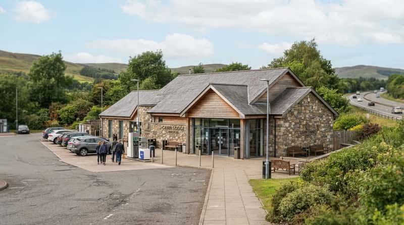 #8 - Cairn Lodge Services (M74) (Image Credits: Gemini)