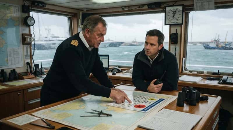 #7 - Harbour Masters Have Hard Stop-Rules - and Tender Teams Brief Them Privately (Image Credits: Gemini)