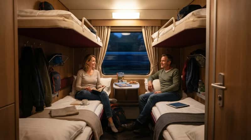 #4 - Booking a Shared Couchette Doesn't Mean You'll Share With Strangers (If You Know the Trick) (Image Credits: Gemini)