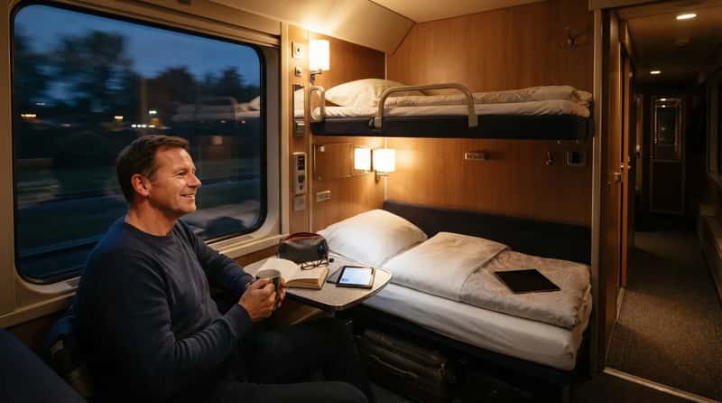 #1 - The All-In Sleeper Cost Almost Always Beats a Hotel Night Plus Coach Ticket - And the Desk Won't Do the Math for You (Image Credits: Gemini)