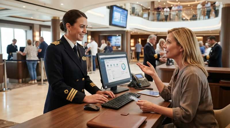 #6 - The Purser Can Add Preferences to Your Passenger Profile (Image Credits: Gemini)