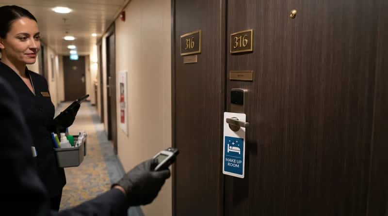 #7 - Whether You Use the Door Sign Consistently (Image Credits: Gemini)