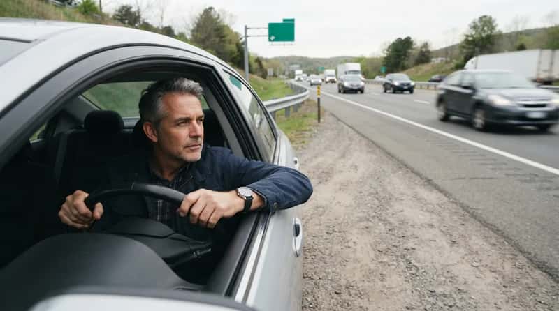#3 - They Pull Over When They're Overconfident (Image Credits: Gemini)