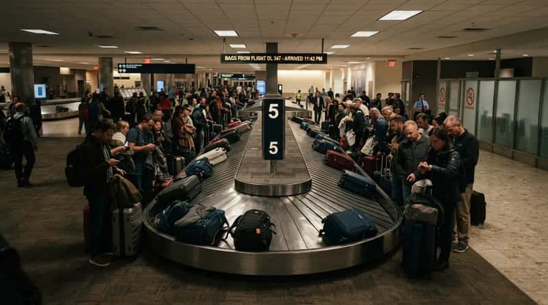 #4 - The Time You Landed Predicts Your Wait Before You Even Touch Down (Image Credits: Gemini)