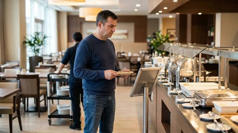#2 - Not Confirming Breakfast Hours at Check-In (Image Credits: Gemini)