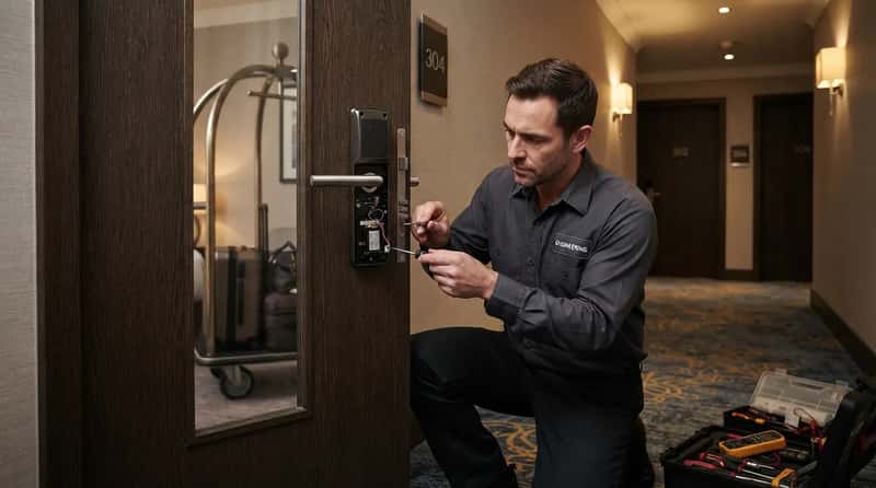 #9 - Broken Door Locks or Faulty Room Security (Image Credits: Gemini)