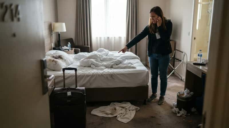 #4 - Cleanliness Complaints Discovered at Check-In (Image Credits: Gemini)
