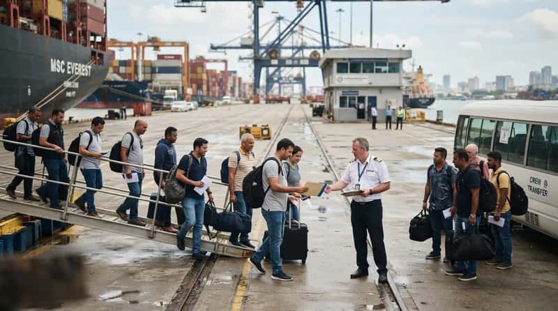 8. Organizing Crew Changes, Visas, and Airport Transfers (Image Credits: Gemini)