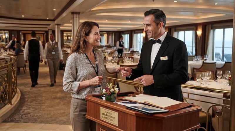 #2 - Introduce Yourself to the Maitre d' on Day One (Image Credits: Gemini)