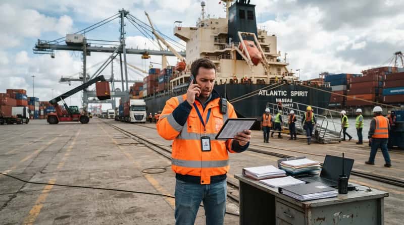1. Holding the Entire Port Call Together as the Single Point of Contact for 130+ Operations (Image Credits: Gemini)