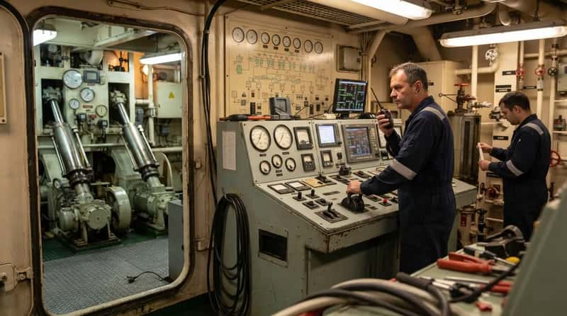 Engine Department Goes to Standby (Image Credits: Gemini)