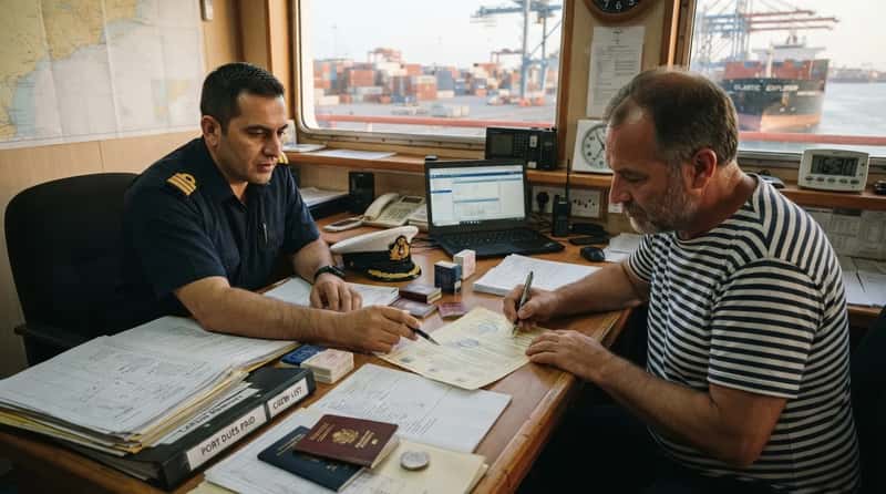 Documentation, Customs, and Port Clearance (Image Credits: Gemini)