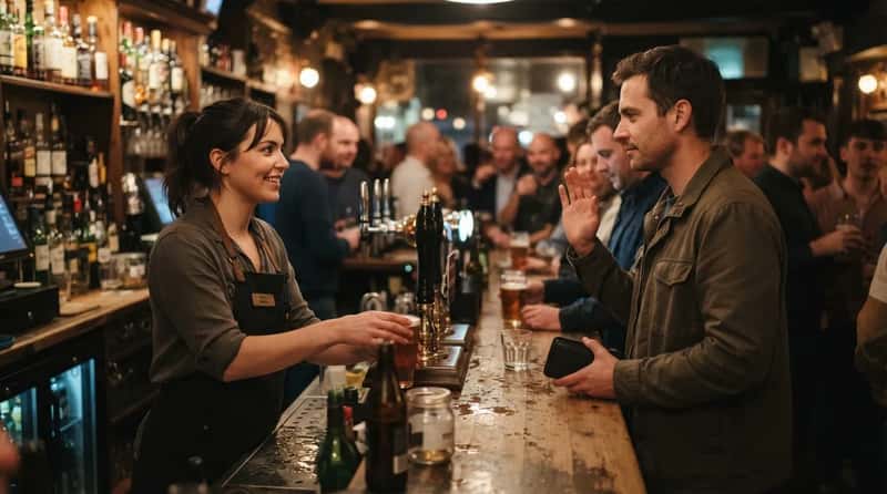 13. How You Get a Bartender's Attention (Image Credits: Gemini)