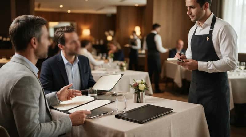 5. Whether the Food Order Comes Before the Wine (Image Credits: Gemini)