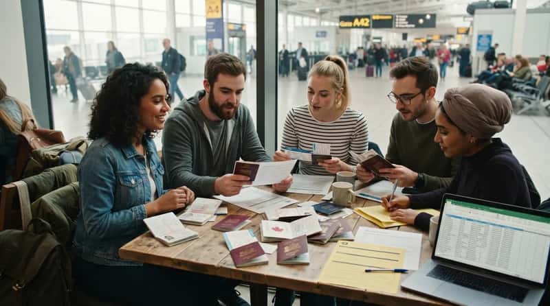#10 - They Sort Out Travel Documents as a Group, Not Individually (Image Credits: Gemini)