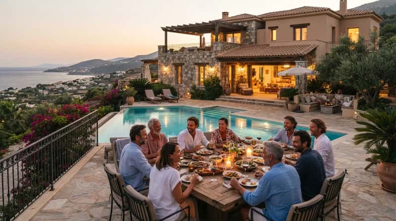 #7 - They Choose Accommodation That Keeps the Group in One Place (Image Credits: Gemini)