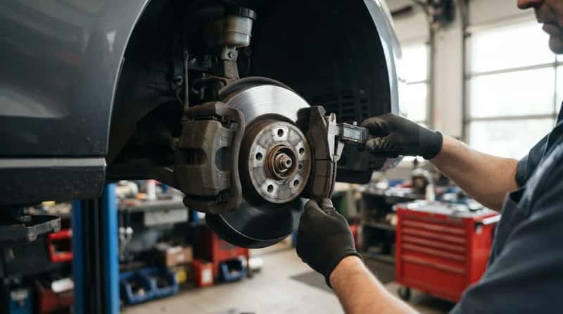 14. Brake Pads, Rotors, and Brake Fluid (Image Credits: Gemini)