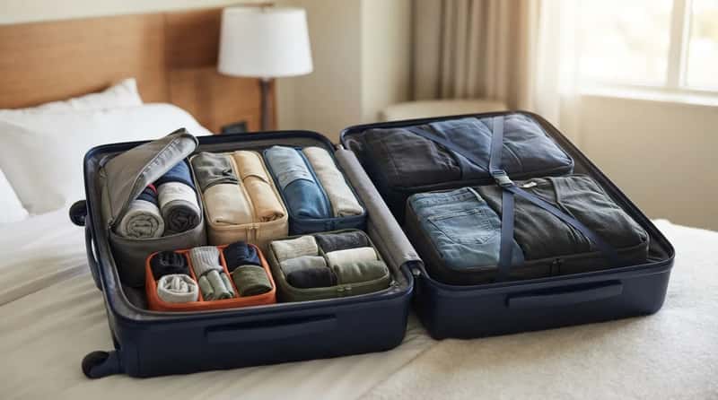 #14 - They Use Packing Cubes as a System, Not Just as Bags (Image Credits: Gemini)