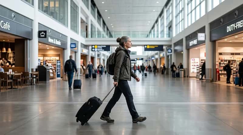 13. They Walk the Terminal Before They Do Anything Else (Image Credits: Gemini)