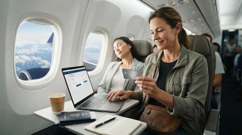 13. They Use Travel Rewards Credit Cards Strategically (Image Credits: Gemini)