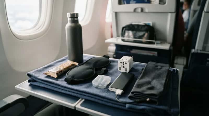 9. They Carry a Go-Kit of Practical Essentials on Every Flight (Image Credits: Gemini)