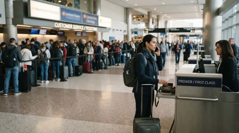 Bonus: The Rebooking Move That Beats the Customer Service Line Every Time (Image Credits: Gemini)