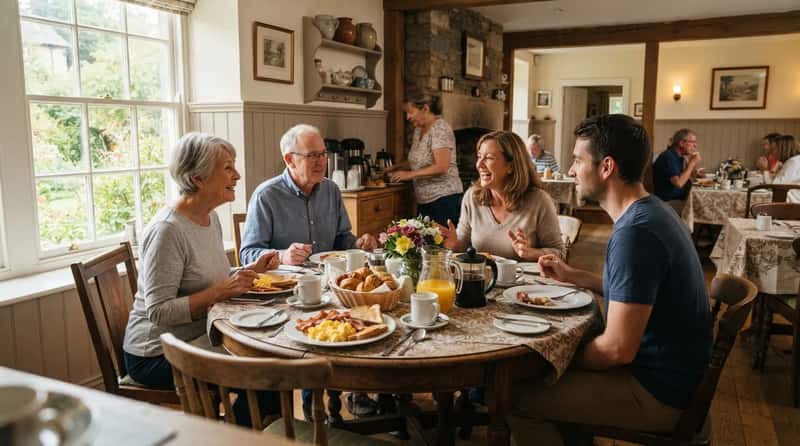 #8 - The Breakfast Table Is a Social Event (Whether You Like It or Not) (Image Credits: Gemini)