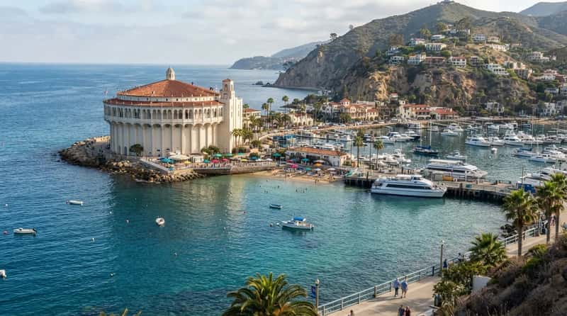 2. Catalina Island, California (Image Credits: Gemini)