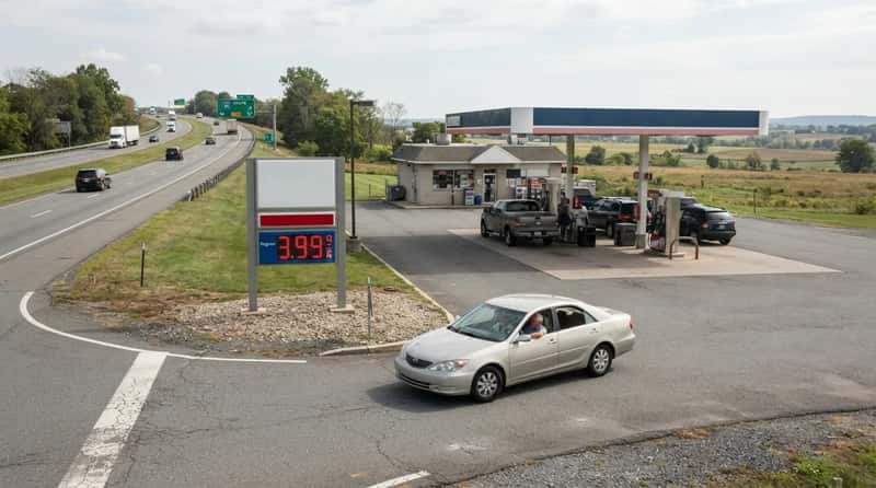 9. Fueling Up at the First Exit Station You See (Image Credits: Gemini)