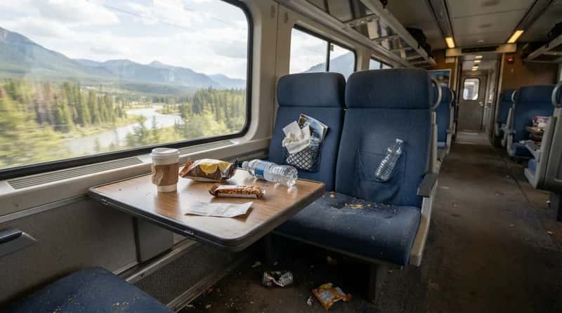 12. Leaving Trash Behind at the Seat (Image Credits: Gemini)