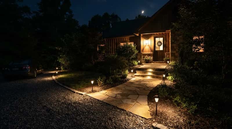 #10 - A Lit Pathway From the Parking Area to the Door (Image Credits: Gemini)