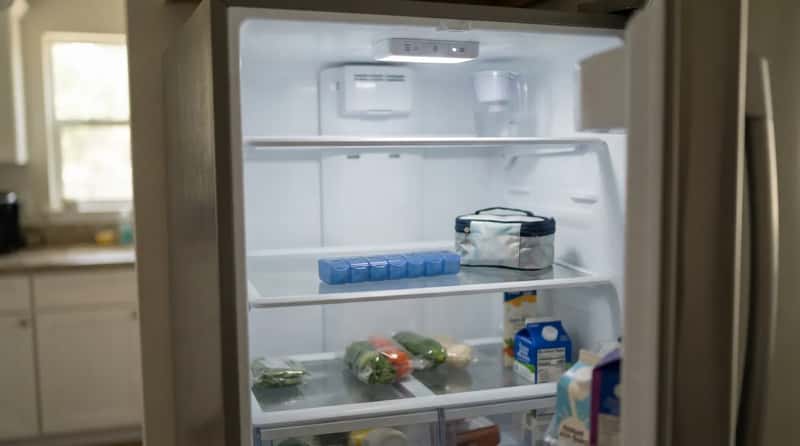 #7 - A Dedicated Spot for Medications and a Clear Fridge Shelf (Image Credits: Gemini)