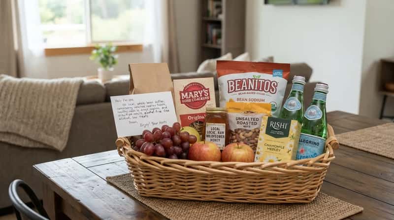 #3 - A Welcome Basket Tailored to Low-Sodium or Dietary Preferences (Image Credits: Gemini)