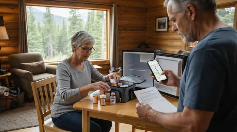 1. Booking Without Verifying Medication Storage and Nearby Medical Access (Image Credits: Gemini)