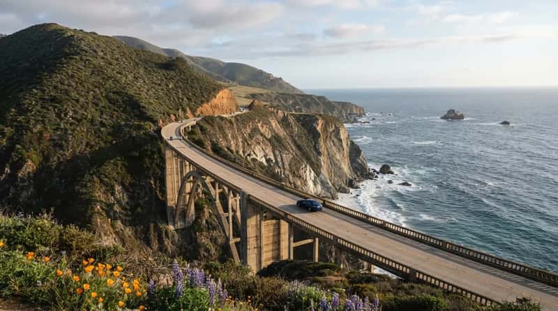 #4 - The Pacific Coast Highway, California (Image Credits: Gemini)