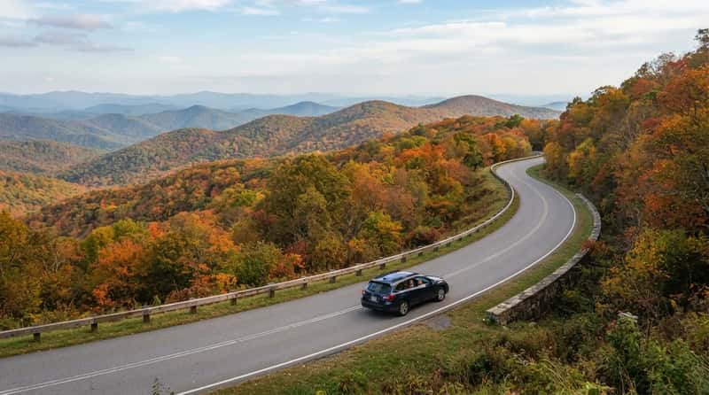 #2 - The Blue Ridge Parkway to Shenandoah Valley Full Run (Image Credits: Gemini)