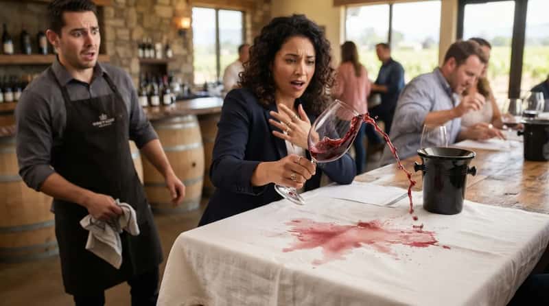 #15 - Aggressively Swirling and Sloshing Wine (Image Credits: Gemini)