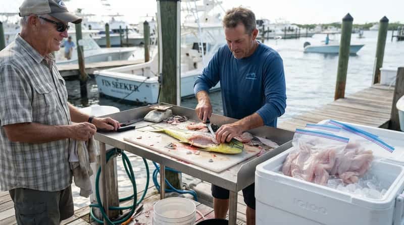 #5 - They Handle All the Fish Cleaning (Image Credits: Gemini)