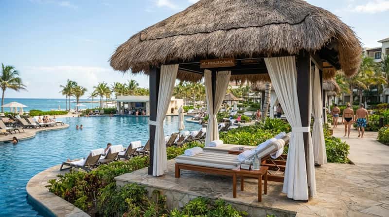#6 - Pool and Beach Cabanas Are Not Guaranteed - Or Free (Image Credits: Gemini)