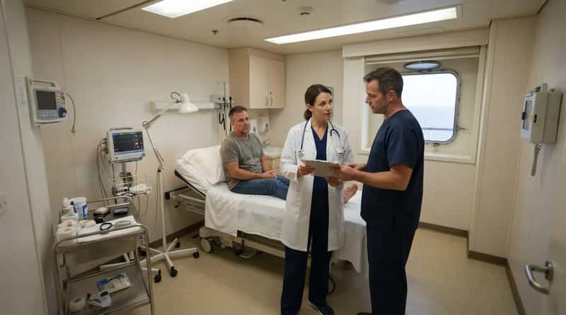 #9 - The Onboard Medical Centre Is Not a Hospital (Image Credits: Gemini)