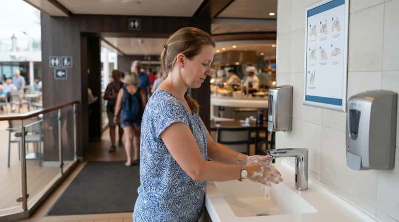 #8 - Hand Hygiene Is Everyone's Job, Not Just the Crew's (Image Credits: Gemini)
