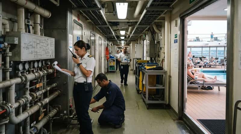 #4 - The Ship Is a Workplace, Not Just a Holiday Venue (Image Credits: Gemini)
