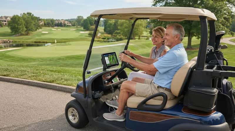 #12 - Upgraded Golf Cart Assignments With GPS and Comfort Features (Image Credits: Gemini)