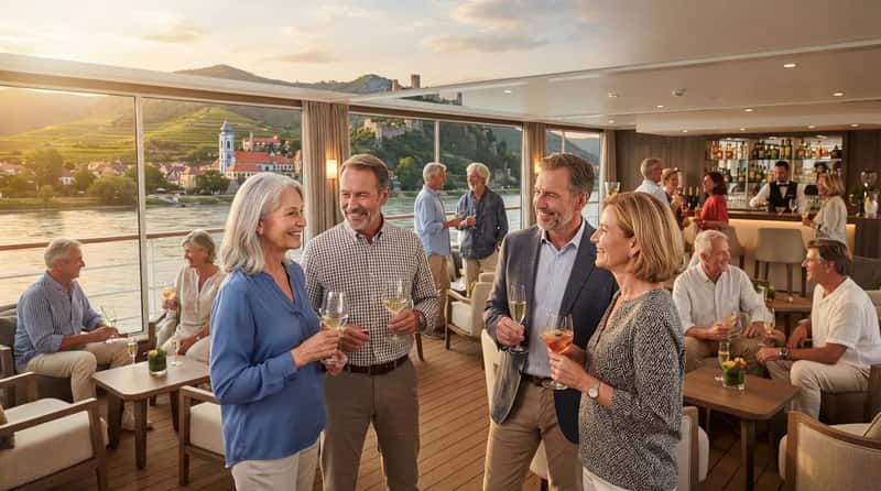 #8 - The Social Dynamic Is Unlike Anything on a Big Ship (Image Credits: Gemini)