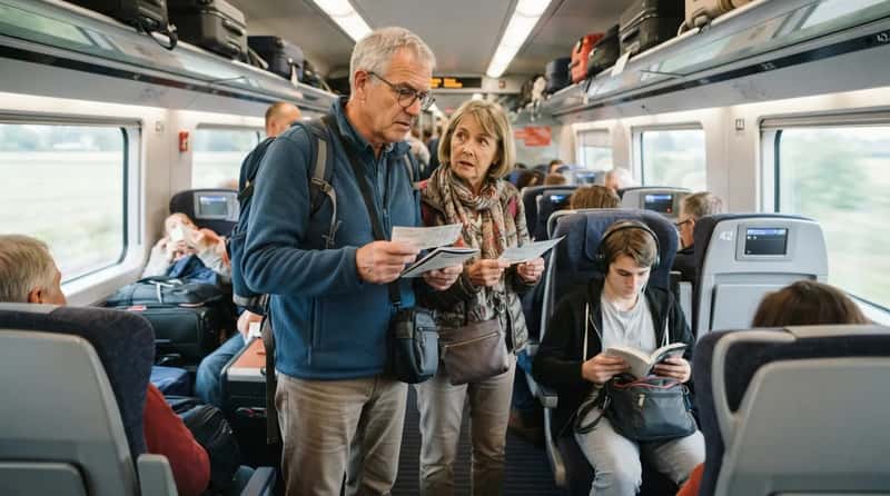 #14 - Confusing a Train Ticket With a Seat Reservation (Image Credits: Gemini)
